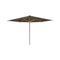 Shady Square Teak Umbrella  option Fondant