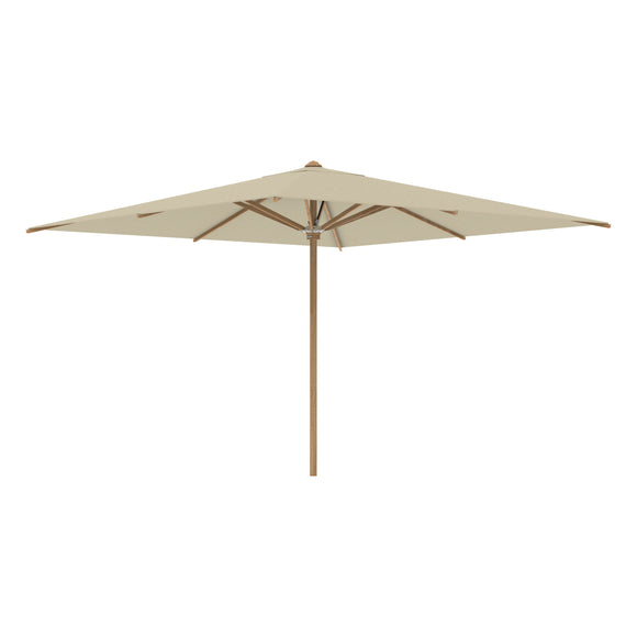 Shady Square Teak Umbrella