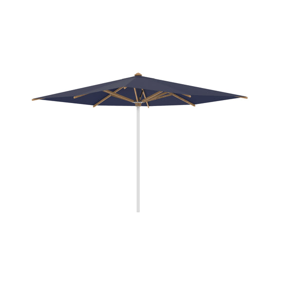 Shady Square Umbrella with Teak Ribs