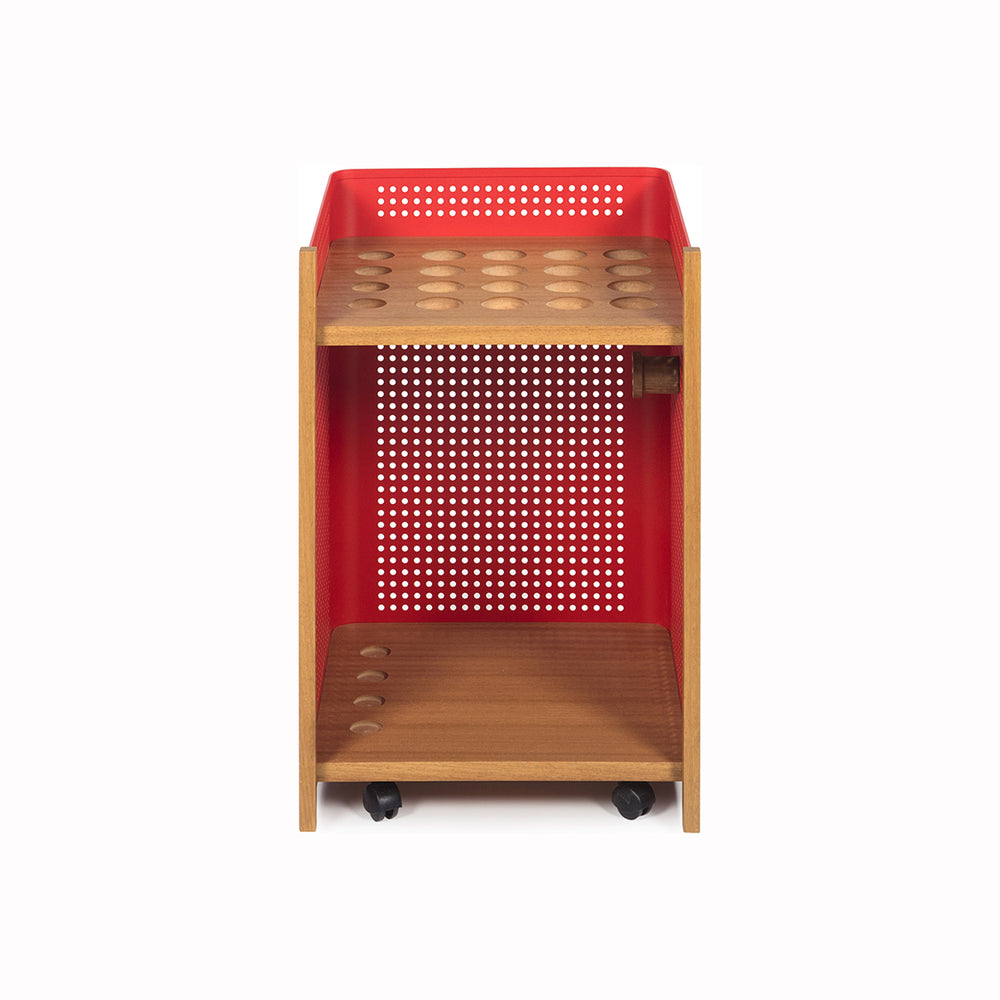 Diagonal Floor Cue Rack