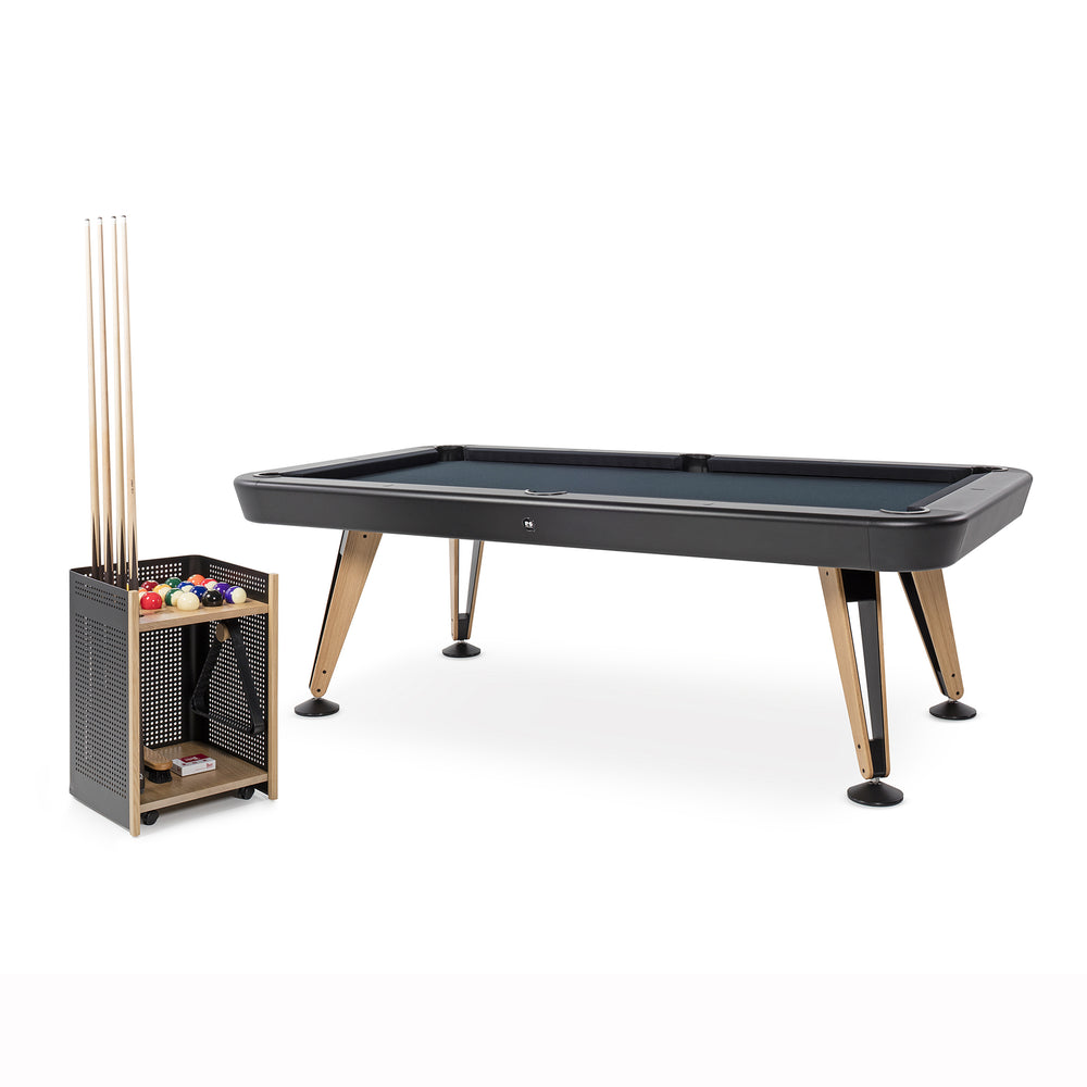 Diagonal Floor Cue Rack
