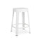 Ombra Backless Counter Stool  option White