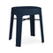 Ombra Low Backless Stool  option Blue