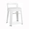 Ombra Low Stool  option White