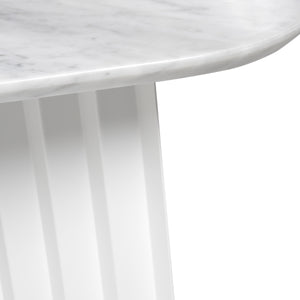 Plec Marble Desk Table