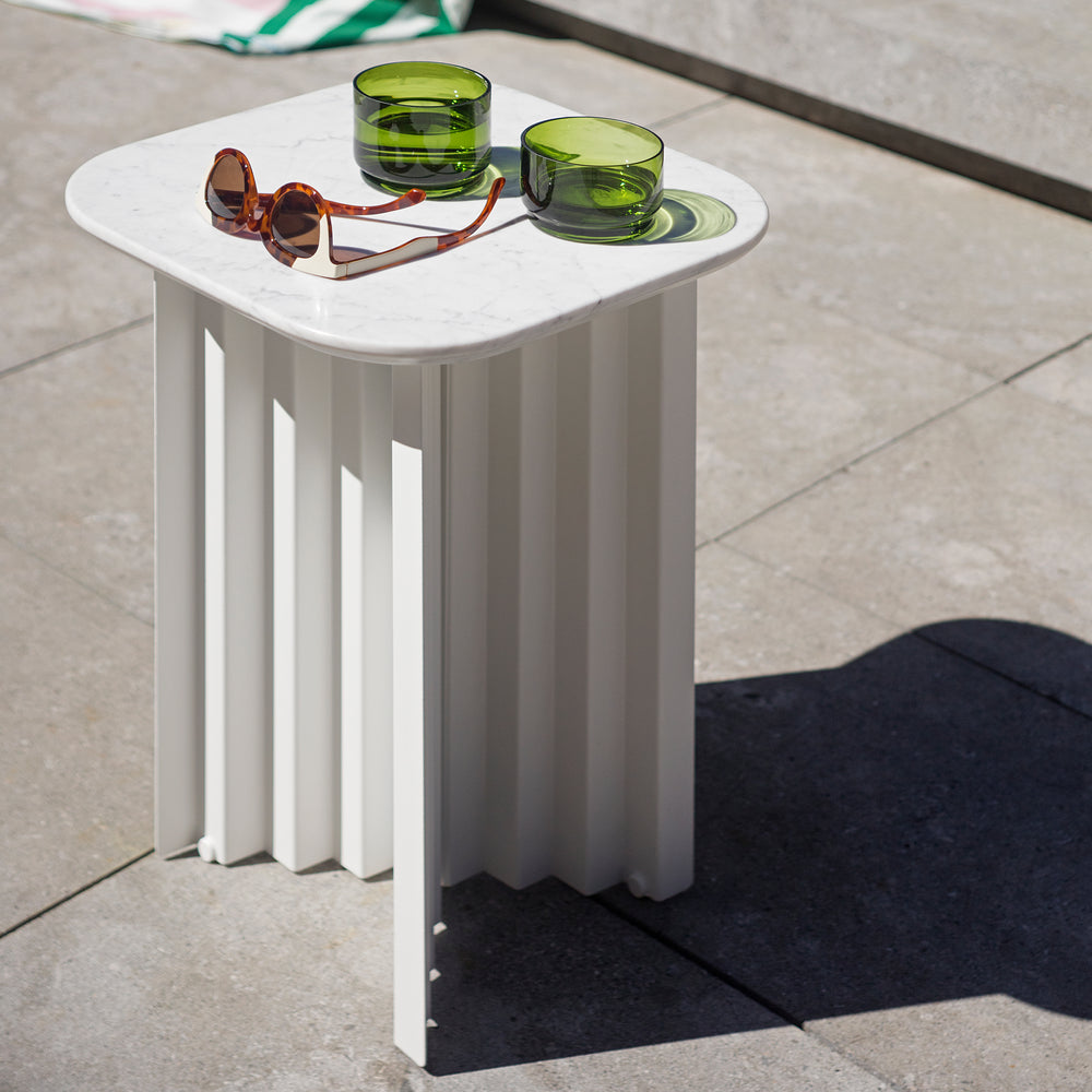 Plec Marble Indoor/Outdoor Side/Coffee Table