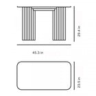 Plec Steel Desk Table