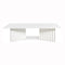 Plec Steel Side/Coffee Table  option Large: 45.3 in width