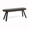 You and Me 47 Inch Bench  option Outdoor Cushion Black