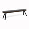 You and Me 71 Inch Bench  option Outdoor Cushion Black
