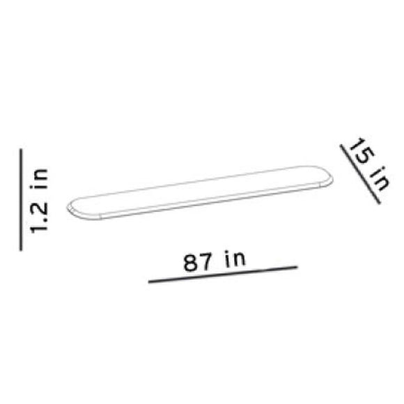 You and Me Benches Outdoor Cushion