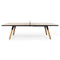 You and Me Indoor Ping Pong Table  option Oak / Black