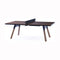 You and Me Walnut Ping Pong Table  option Black/Medium - 220