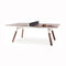 You and Me Walnut Ping Pong Table  option White/Medium - 220