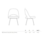 Saarinen Executive Chair (Plastic Back)