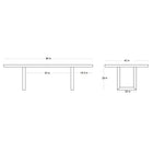 Emerson Dining Table - Straight Edge