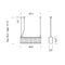 Linea Estadio Pendant Light  option 1 Module