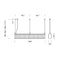Linea Estadio Pendant Light  option 2 Modules