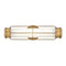 Saylor LED Bath Vanity Light  option Heritage Brass