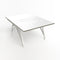 Eyhov Rail Double Desk  option White / Storm Gray Edge