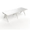 Eyhov Rail Duo Side by Side Desk  option White / White Edge