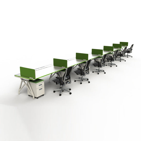 Eyhov Rail Duo Side by Side Desk