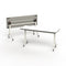 Flippy Training Table  option White / Storm Gray Edge