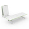 Nomad Folding Conference Table with Mobile Whiteboard  option Dry Erase / Scale Green Edge