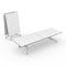 Nomad Folding Conference Table with Mobile Whiteboard  option Dry Erase / Storm Gray Edge