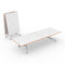 Nomad Folding Conference Table with Mobile Whiteboard  option Dry Erase / Tangerine Edge
