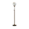 Mist LED Floor Lamp  option Pearl Cocoa