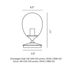 Mist LED Table Lamp