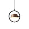OLO Ring Pendant Light  option Black / Pearl Cocoa