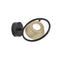 OLO Ring Wall/Ceiling Light  option Black / Champagne Gold