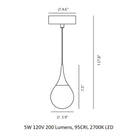 PaoPao Pendant Light