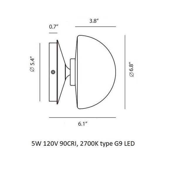Pensee LED Wall Lamp