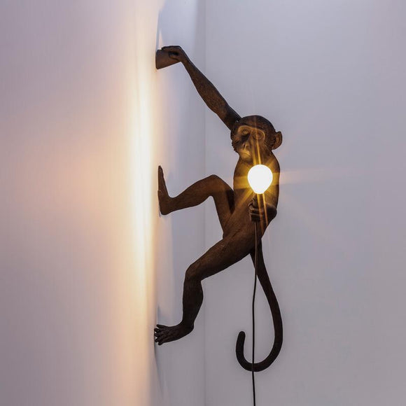 Monkey Outdoor Hanging Lamp