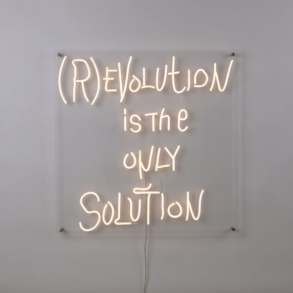 (R)Evolution Is The Only Solution LED Wall Light