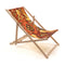 Toiletpaper Wooden Folding Indoor/Outdoor Deckchair  option Lady On Carpet