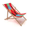 Toiletpaper Wooden Folding Indoor/Outdoor Deckchair  option Scissors