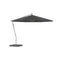 Shady X-Centric Round Umbrella with Teak Ribs  option Electro Polished Stainless Steel