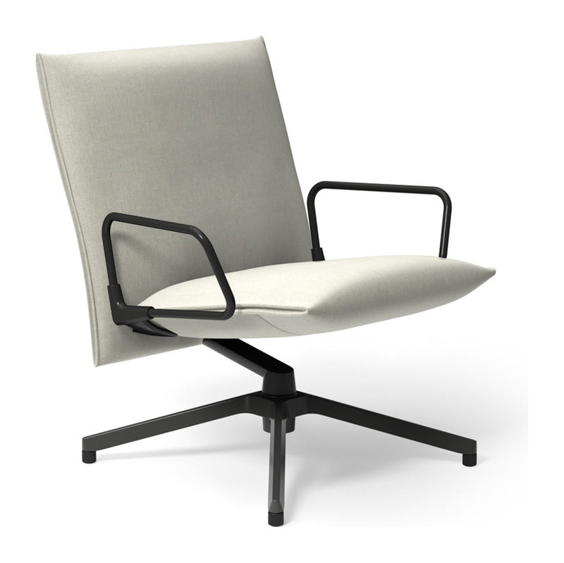 Knoll Pilot by Knoll Lounge Chair Low Back with Loop Arm 2Modern