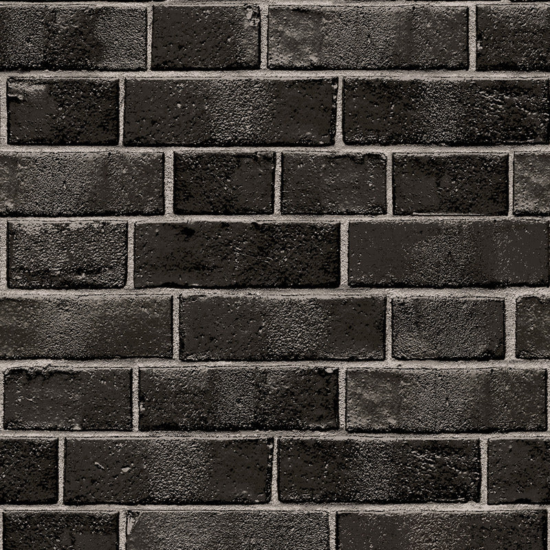 Brick 5.5 yds. Peel and Stick Wallpaper