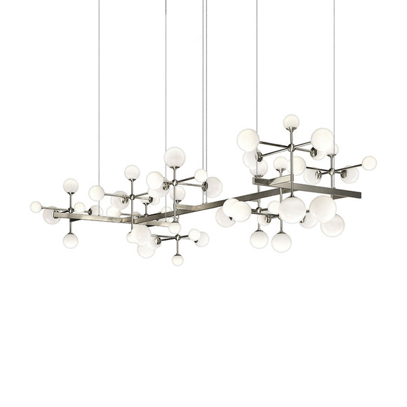 Nebula Zig Zag LED Chandelier