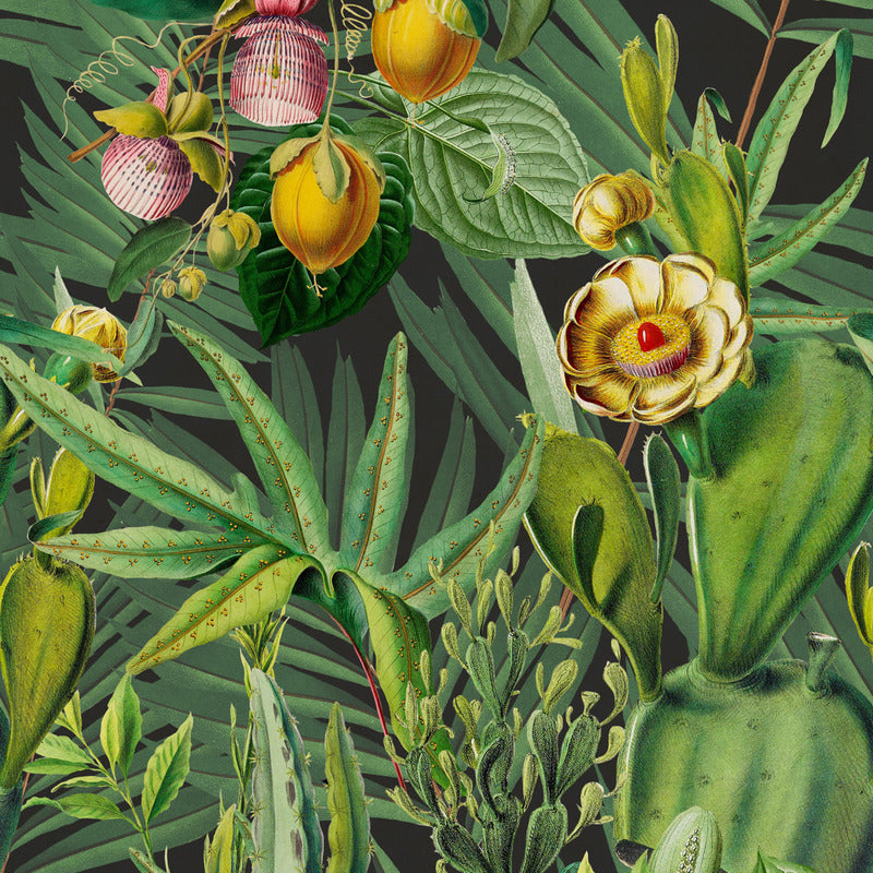 Luscious Flora Wallpaper Sample Swatch