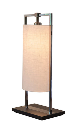 White Linen Athena Table Lamp OPEN BOX