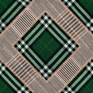 Checkered Patchwork Wallpaper Sample Swatch