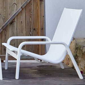 Stack Outdoor High Back Lounge Chair