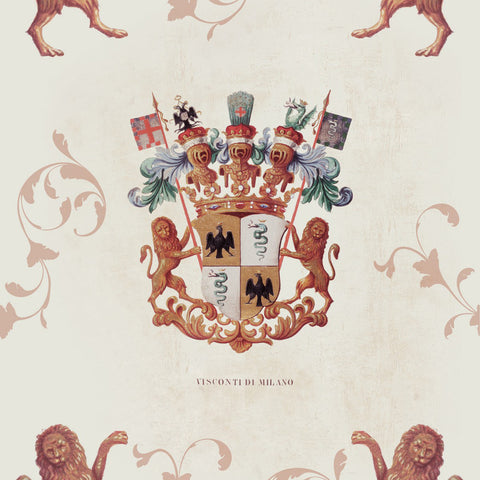 Heraldry Wallpaper Sample Swatch