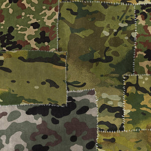 Camo Wallpaper Sample Swatch